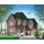 Country House Plan Front of Home - Ingram Hill Traditional Home 126D-0803 - Search House Plans and More