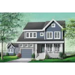 Country House Plan Front of Home - Liebig Creek Country Home 126D-0804 - Shop House Plans and More