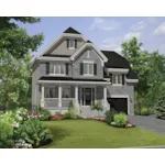 Traditional House Plan Front of Home - Cramer Hill Traditional Home 126D-0858 - Search House Plans and More