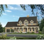 Country House Plan Front of Home - Barton Bay Country Home 126D-0878 - Search House Plans and More