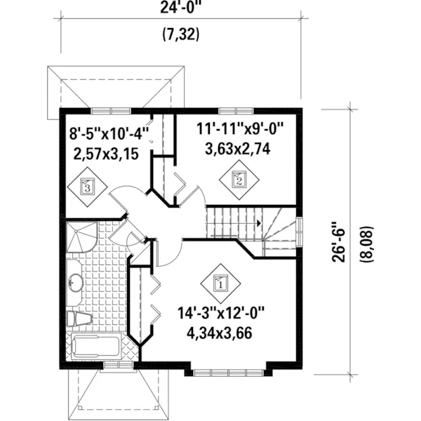 European House Plan Second Floor - Shaylynn Traditional Home 126D-0921 - Shop House Plans and More