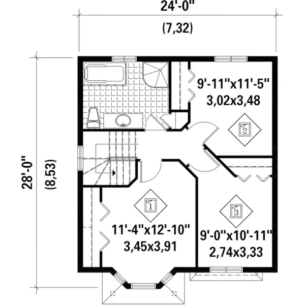 European House Plan Second Floor - Weaver Hill Traditional Home 126D-0927 - Shop House Plans and More