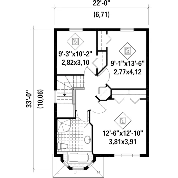 Country House Plan Second Floor - Yates Wharf Country Home 126D-0930 - Shop House Plans and More