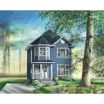 Country House Plan Front of Home - Yates Wharf Country Home 126D-0930 - Shop House Plans and More