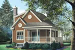 Country House Plan Front of Home - Auburn Meadows Country Home 126D-1030 - Search House Plans and More
