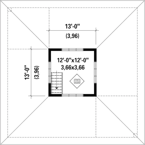 Waterfront House Plan Second Floor - Cindy Cove Vacation Home 126D-1035 - Search House Plans and More