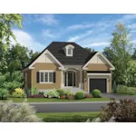 Traditional House Plan Front of Home - Regan Hill Traditional Home 126D-1077 - Shop House Plans and More