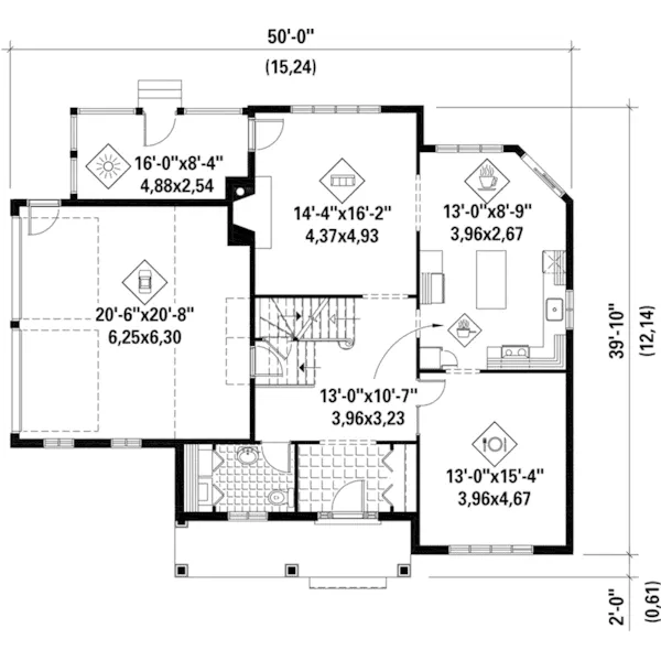 Country House Plan First Floor - Weldon Farm Victorian Home 126D-1088 - Shop House Plans and More