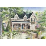 Arts & Crafts House Plan Front of Home - Mollys Farm Country Home 126D-1114 - Shop House Plans and More