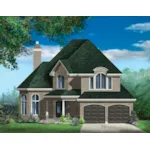 Traditional House Plan Front of Home - Stephens Traditional Home 126D-1131 - Shop House Plans and More