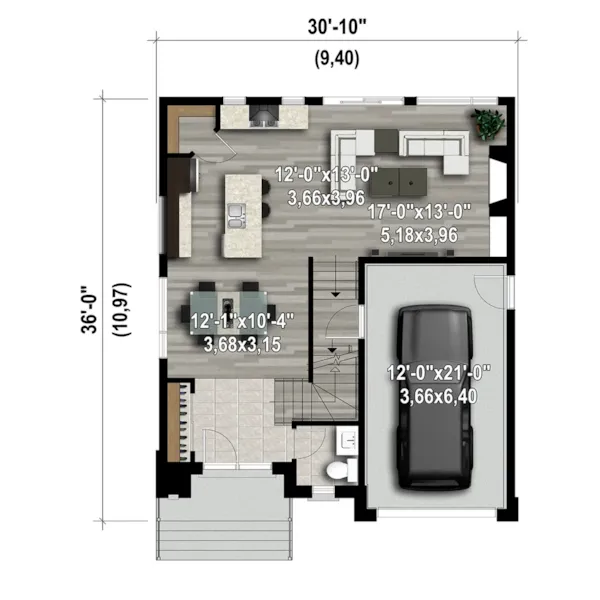Floor Plan - 126D-1267