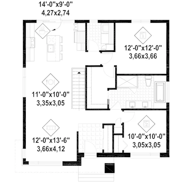 Floor Plan - 126D-1371