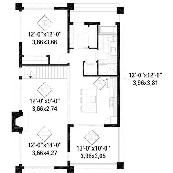 Floor Plan - 126D-1390