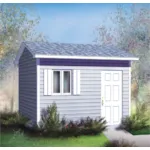 Building Plans Front of House 127D-4505