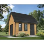 Building Plans Front of House 127D-4516