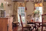 Plantation House Plan Dining Room Photo 01 - Chantelle Southern Home 128D-0001 - Search House Plans and More