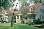 Traditional House Plan Front of Home - Ericson Southern Plantation Home 128D-0002 - Search House Plans and More