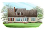 Traditional House Plan Color Image of House - Ericson Southern Plantation Home 128D-0002 - Search House Plans and More