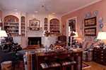 Plantation House Plan Living Room Photo 01 - Loughborough Manor Southern Home 128D-0008 - Shop House Plans and More
