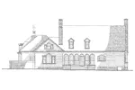 Country House Plan Rear Elevation - Justina Cottage Home 128D-0009 - Search House Plans and More