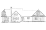 Country French House Plan Front Elevation - Adirondack Lane Country Home 128D-0012 - Search House Plans and More