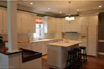 Colonial House Plan Kitchen Photo 02 - Appomattox Colonial Farmhouse 128D-0014 - Search House Plans and More