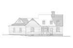 Cape Cod & New England House Plan Rear Elevation - Blaikley Cape Cod Farmhouse 128D-0023 - Search House Plans and More