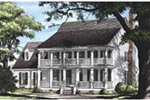 Front Image - Beaufort Plantation Home 128D-0024 - Search House Plans and More