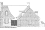 Cabin & Cottage House Plan Rear Elevation - Benjamin House Cape Cod Home 128D-0028 - Search House Plans and More