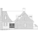 Cabin & Cottage House Plan Rear Elevation - Benjamin House Cape Cod Home 128D-0028 - Search House Plans and More