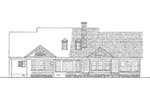 Southern House Plan Rear Elevation - Bowlingreen Colonial Home 128D-0031 - Search House Plans and More