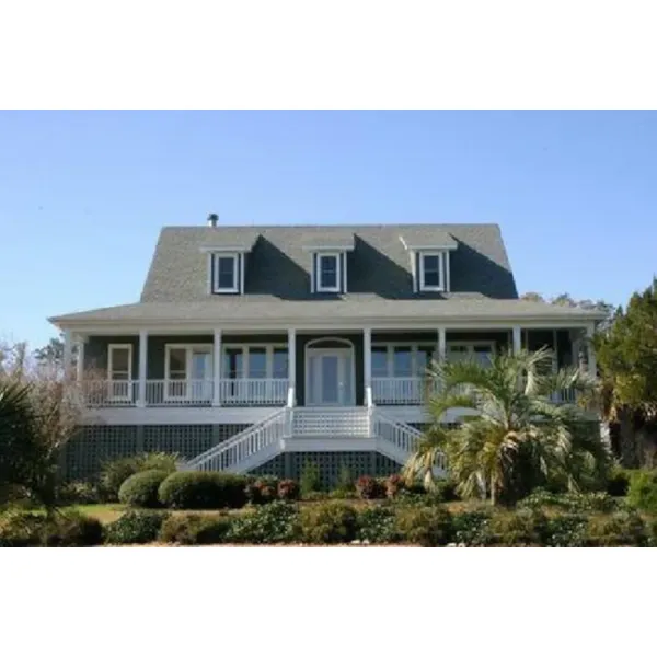 Cape Cod & New England House Plan Front of Home - Currituck Cottage Coastal Home 128D-0060 - Search House Plans and More