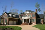Luxury House Plan Front of Home - Evergreen Manor Georgian Home 128D-0068 - Search House Plans and More