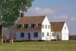 Saltbox House Plan Front Photo 01 - Ewing House Cape Cod Cottage 128D-0069 - Search House Plans and More