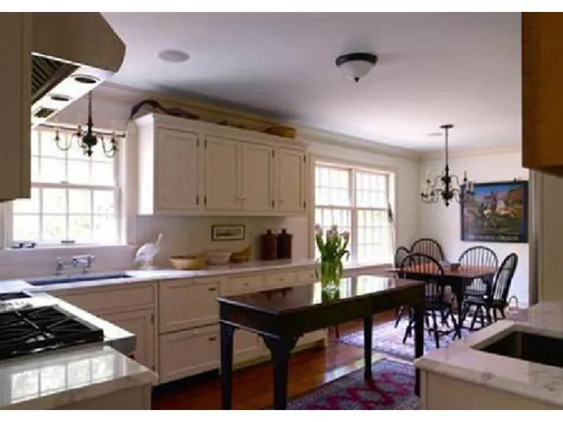 Traditional House Plan Kitchen Photo 01 - Guilford Hill Colonial Home 128D-0075 - Search House Plans and More