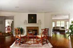 Traditional House Plan Living Room Photo 01 - Guilford Hill Colonial Home 128D-0075 - Search House Plans and More