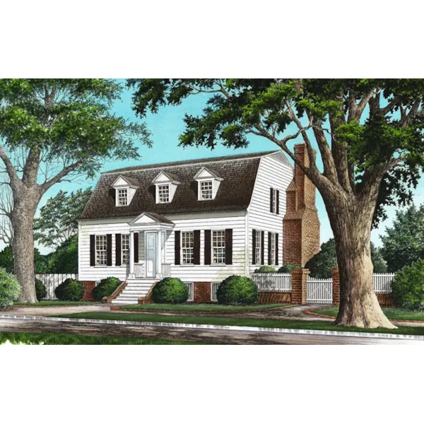 Cape Cod & New England House Plan Front of Home - Hanover House Cape Cod Cottage 128D-0079 - Search House Plans and More