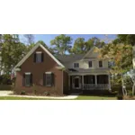 Traditional House Plan Front of Home - Holly Ridge Traditional Home 128D-0082 - Search House Plans and More