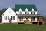 Traditional House Plan Front Photo 03 - Homestead Farm Southern Home 128D-0083 - Search House Plans and More