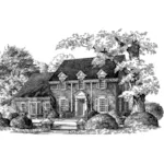 Traditional House Plan Front Image of House - 128D-0090 - Shop House Plans and More