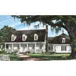 Luxury House Plan Front of Home - Natchez Delta Southern Home 128D-0106 - Shop House Plans and More