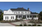 Country House Plan Front of Home - Francisville Plantation Home 128D-0128 - Search House Plans and More