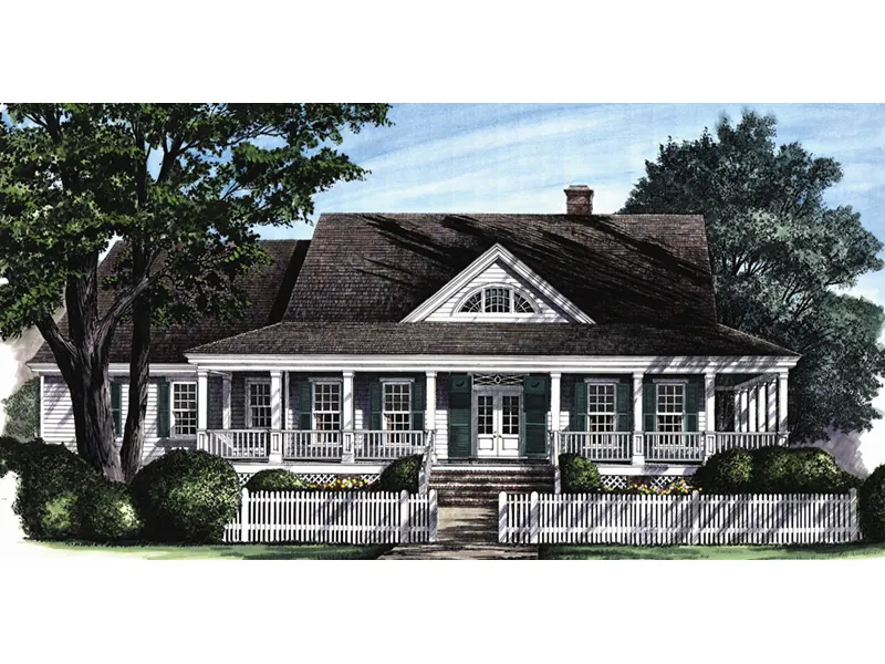 Southern House Plan Front Image - Sullivans Island Coastal Home 128D-0130 - Shop House Plans and More