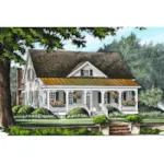 Southern House Plan Front Image - Sweet Briar Acadian Farmhouse 128D-0133 - Shop House Plans and More