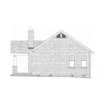 Ranch House Plan Rear Elevation - Applewood Country Home 128D-0153 - Shop House Plans and More