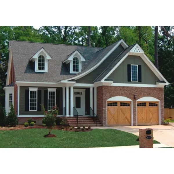 European House Plan Front of Home - Blackberry Lane Country Home 128D-0163 - Shop House Plans and More