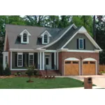 European House Plan Front of Home - Blackberry Lane Country Home 128D-0163 - Shop House Plans and More