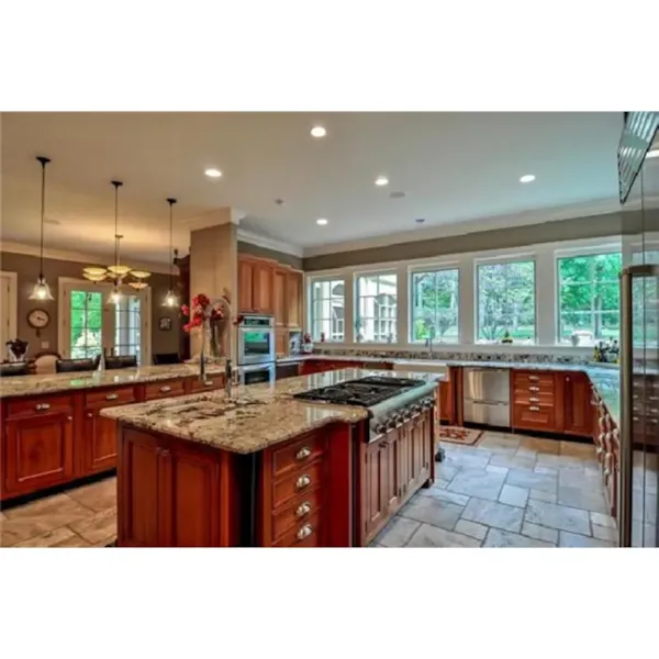 Traditional House Plan Kitchen Photo 02 - Bromley Court Luxury Home 128D-0173 - Shop House Plans and More