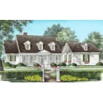 Country House Plan Front of Home - Brookside Country Home 128D-0175 - Shop House Plans and More