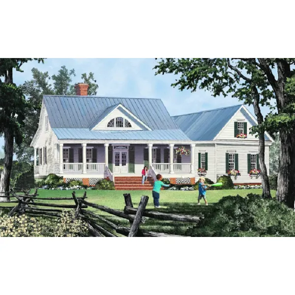 Country House Plan Front of Home - Havelock Hill Southern Home 128D-0215 - Shop House Plans and More